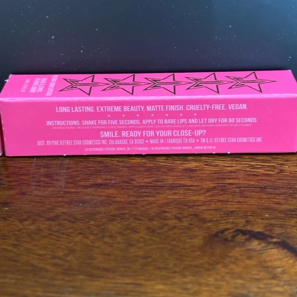 NIB Jeffree Star Tan Lipstick Matte Velvety Finish Brand New